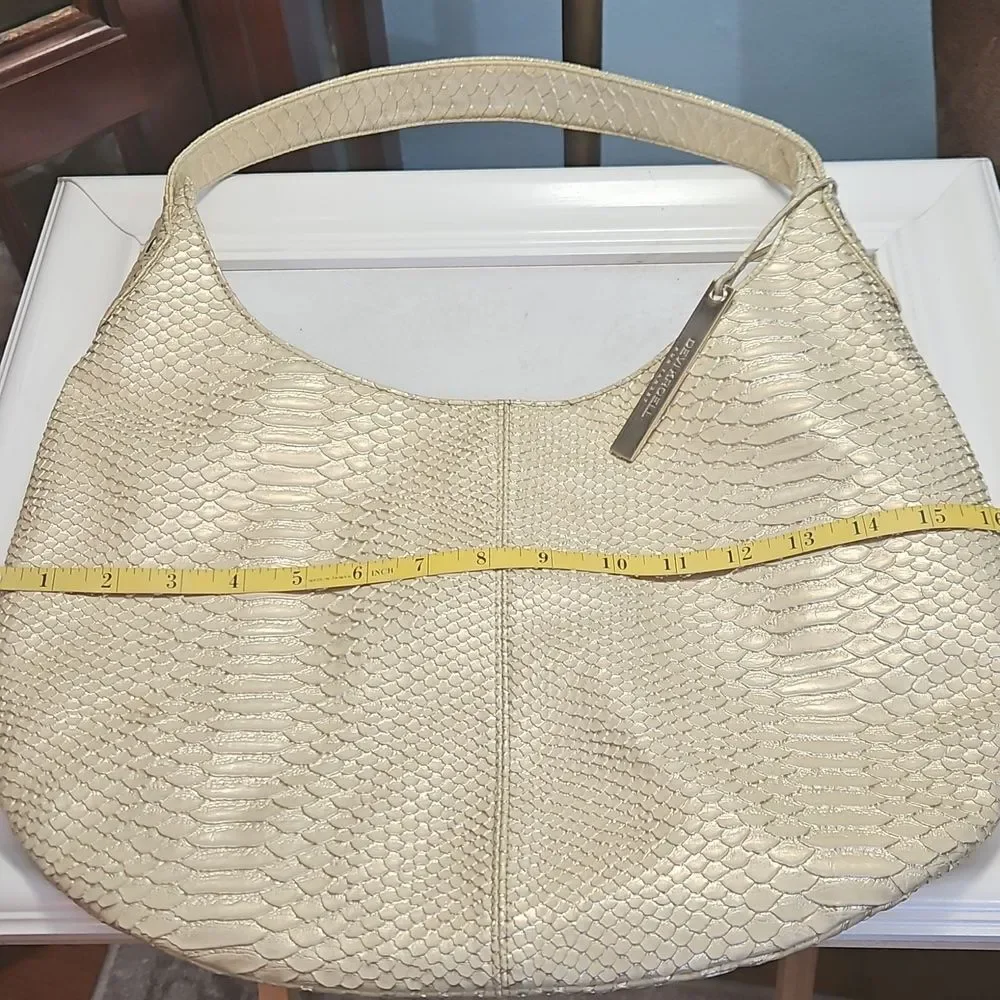 Devi Kroell for Target Metallic Gold Faux Snakeskin Hobo Women's Bag Purse
